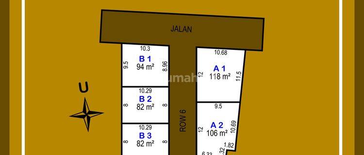 950 M Pasar Kaibon, Tanah Kavling, Kaibon  1