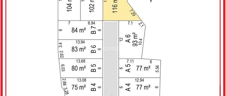 Jual Tanah di Jalan Pajajaran Bogor Kota, Dekat Rs Azzra 1