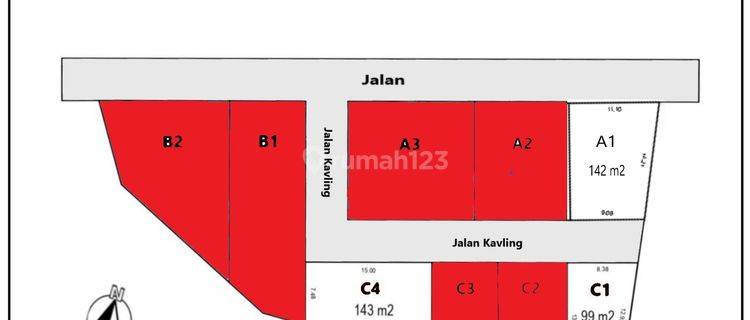 Tanah Kavling Murah, Lokasi Asri Dan Sejuk, Bisa Dicicil 12x Tanpa Bunga 1