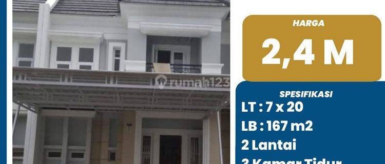 Di Jual Rumah Murah di Citraland Celebes Kompleks Bluesafire, Makassar 1