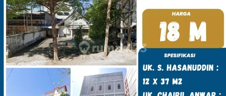 DIJUAL RUMAH SUDUT DI JALAN POROS SULTAN HASANUDDIN DAN CHAIRIL ANWAR 1