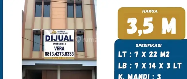 DIJUAL RUKO MURAH DI SULTAN ALAUDDIN 1