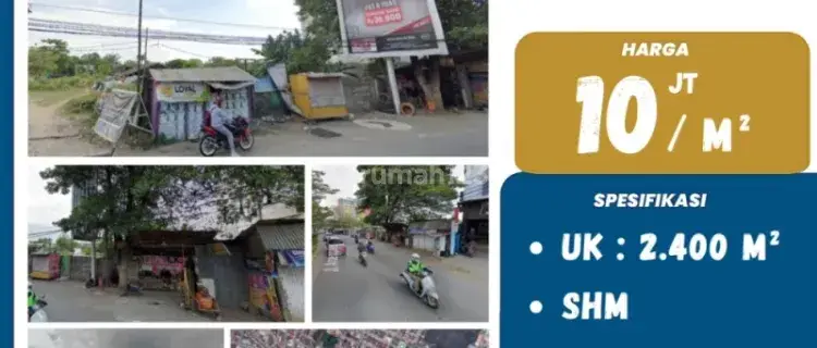 DIJUAL TANAH DI AROEPALA JEMBATAN 1 DENGAN LOKASI YANG STRATEGIS 1