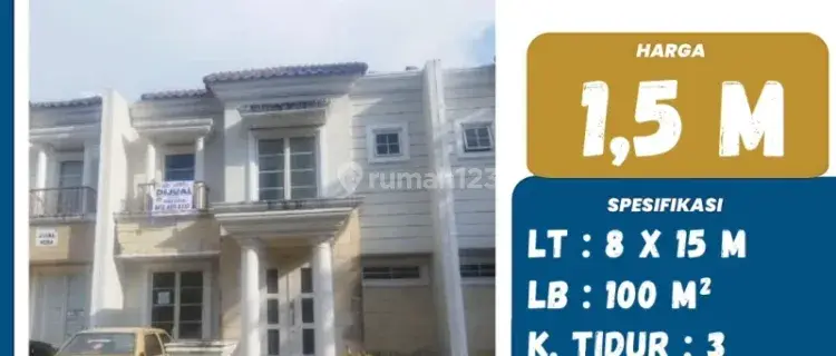 DIJUAL RUMAH MURAH DI CLUSTER BROWN CORDOVAN CITRALAND CELEBES 1