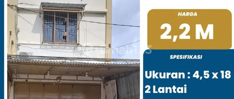 DIJUAL RUKO MURAH DAN STRATEGIS DI JALAN EMMYSAELAN COCOK BUAT CAFE ATAU BISNIS LAINNYA 1