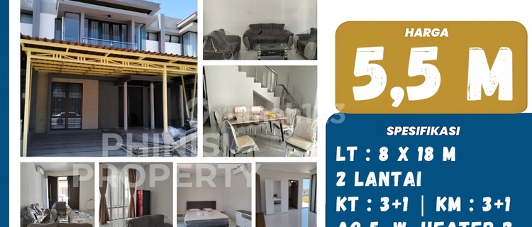 For Sale Fully Furnished House at Treasure Island Citraland City CPI 1