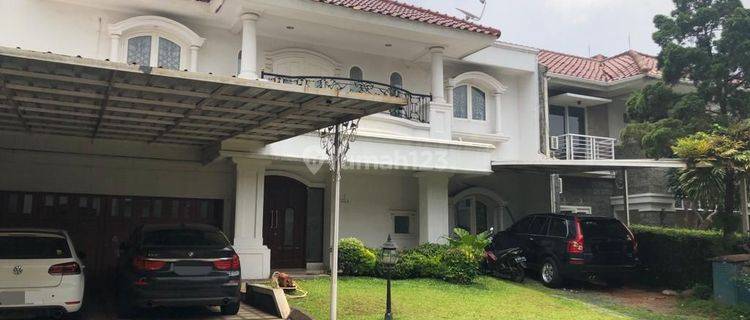 Disewakan Rumah Mewah 2lt Ada Jacuzzi, Gazebo di Taman Giriloka Bsd 1