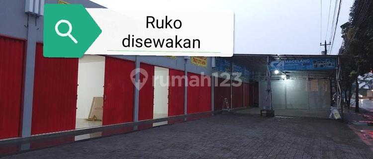 Ruko on Jl. Soekarno Hatta, North Tidar, Magelang City, Central Java 1