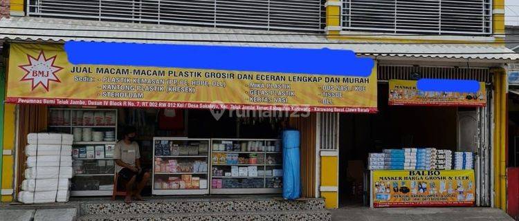 Dijual Rumah Dan Toko Di Perumnas Telukjambe Timur  1