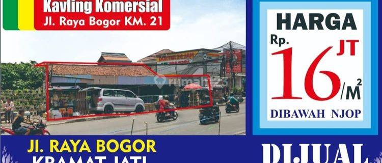 MURAH TANAH KOMESRIL HARGA DIBWH NJOP BOGOR 1