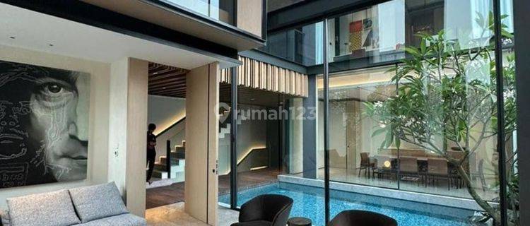 Rumah Baru Super Mewah Modern Tropical House SCBD Senopati Kebayoran Baru Jakarta Selatan 1