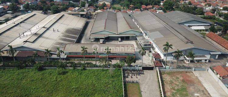 Dijual Ex pabrik di Jl kalimalang CIbitung 1