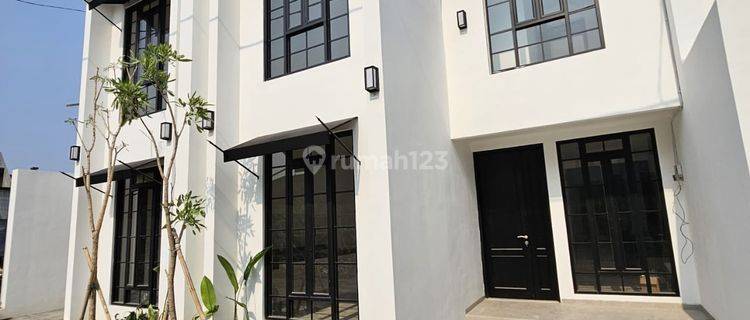 Dijual Rumah Baru Modern Qoonahouse Dekat Mrt Lebak Bulus 1