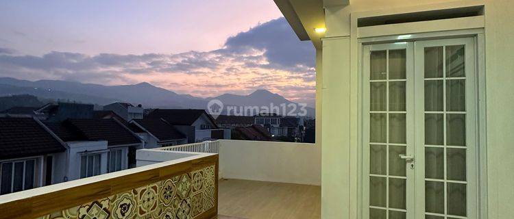 Rumah Luxury di Cluster Antapani Fully Furnished 4 Lantai Kota Bandung One Gate Sistem 1