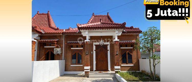 Rumah Joglo Klasik Type 36/75 Harga Mulai 464 Juta di Prambanan 1