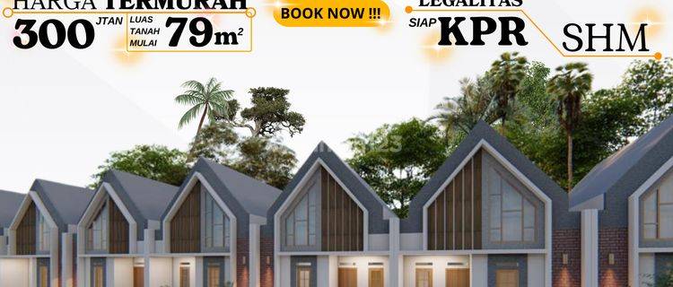 Jual Rumah Minimalis Cuma 300 Jutaan Legalitas SHM Dekat Exit Toll Manisrenggo 1