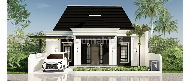 Sisa 2 Unit!!! Rumah Megah American Classic di Kalasan Sleman Type 60/110M2 3Kt+2Km Legalitas SHM 1