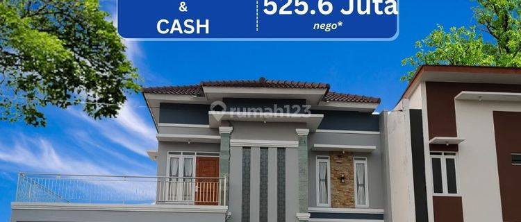 Jual Rumah 2 Lantai Megah Luas Cuma 500 Jutaan Dekat Terminal Ir.soekarno Klaten 1