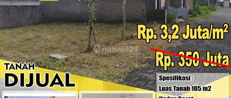 Tanah kavling siap bangun di komplek perumahan padat penduduk di Kadilangu Baki Sukoharjo dekat ke Solo Baru dan dekat Kampus. 1