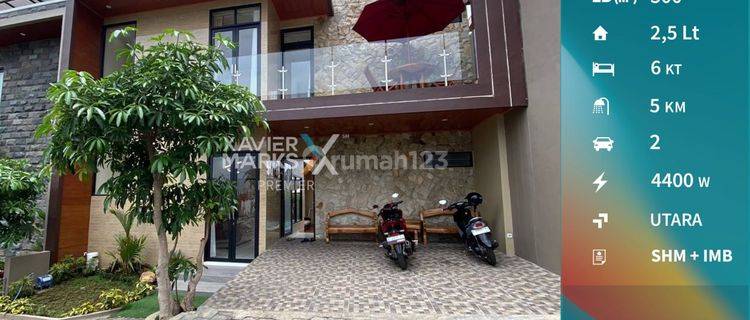 Murah Villa Full Furnish Gress Plus Kolam Renang di Oro oro Ombo Batu 1