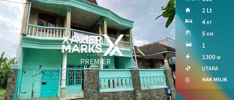 Super Murah Rumah 2 lantai di Sebelah GOR Ken Arok Buring Malang 1