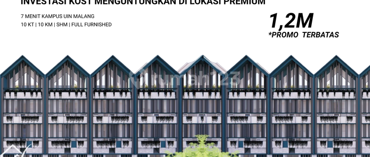 Quick Sale: Ready-to-Build Boarding House, 7 Minutes to UIN Malang Campus 1