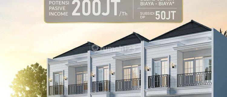 Rumah 2 Lantai Baru SHM Berkonsep Villa View Pegunungan,dp.0 1