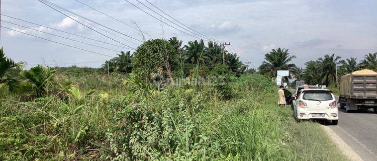 Tanah Lahan Kosong Disamping Jalan Dijual di Jl. Garuda Sakti KM9  1