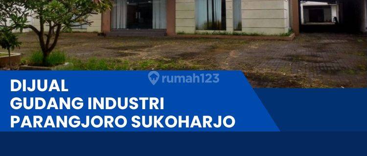 Dijual Gudang Industri Pergudangan 6000m2 Berlimbah di Sukoharjo 1