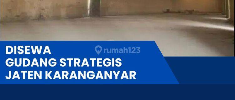 Disewakan Gudang Industri Pergudangan 5948m2 di Jaten,karanganyar 1