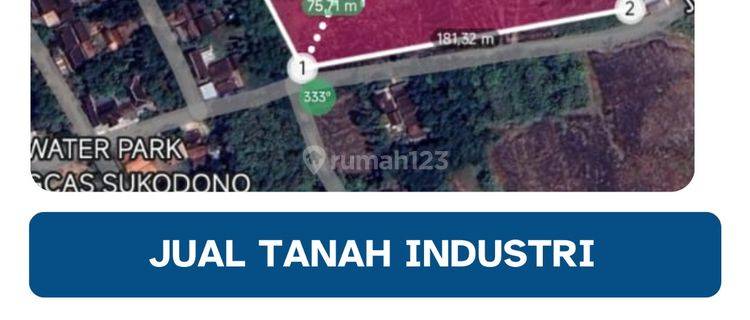 Dijual Lahan Strategis Industri,lokasi Sukodono,sragen,luas 2,8Ha 1