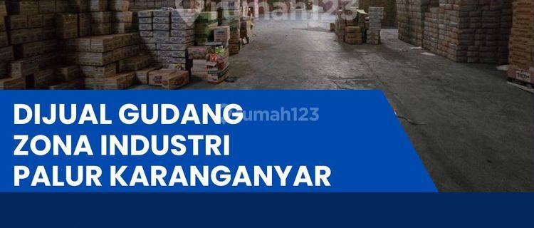 Dijual gudang lokasi palur luas 5332m BU! 1