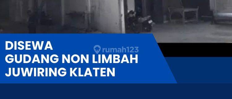 Disewakan Gudang Industri Pekarangan 3500m2 Lokasi Juwiring,klaten 1