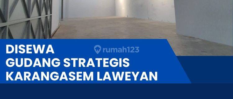 Disewakan Gudang Strategis Zona Industri 750m2 Laweyan,surakarta  1