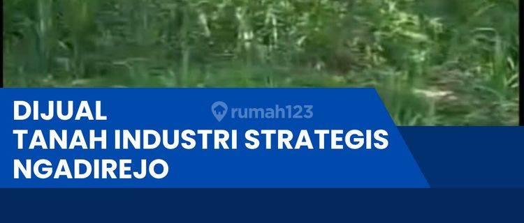 Dijual Lahan Strategis Industri,lokasi Ngadirejo,temanggung 5 Ha,bu  1