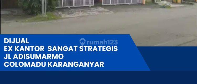 Dijual Eks Kantor Strategis  1 Lantai Luas 315m2 Colomadu,Karanganyar  1