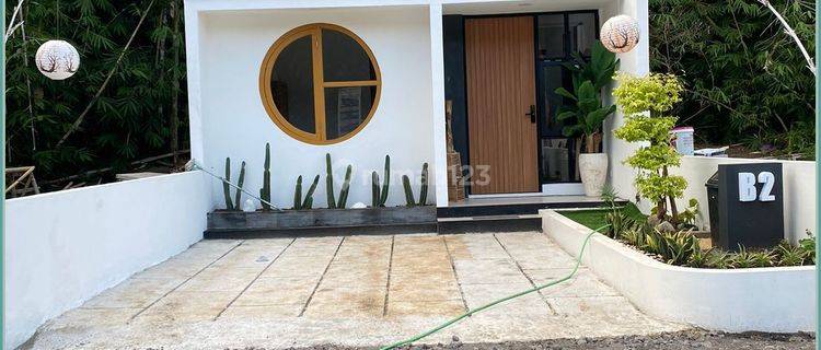 Rumah Jogja Murah Dekat Brimob Sentolo Jepang Modern Dalam Cluster 1