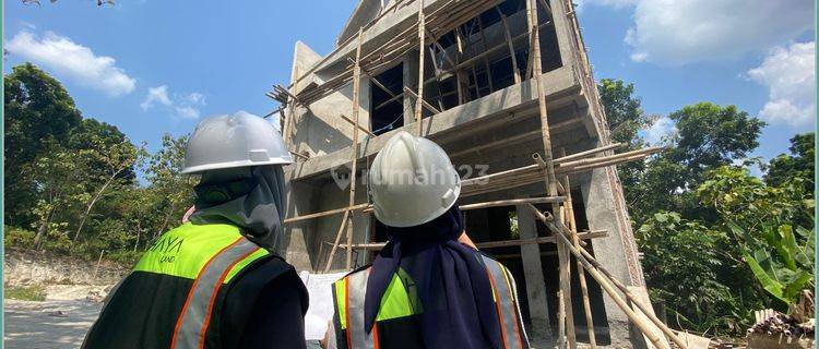 Rumah Dijual Sleman Nuansa Villa Dekat Pasar Gamping Dalam Cluster 1