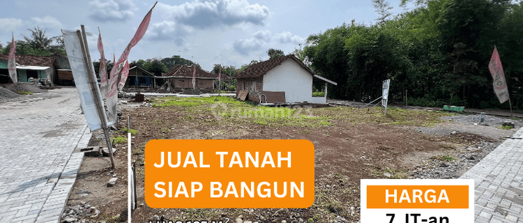 Dijual Tanah SHM Siap Bangun Lokasi Strategis di Jogja Barat 1