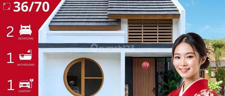 Rumah Murah Yogyakarta Ada Pos Security Nuansa Jepang Dekat Brimob Sentolo 1