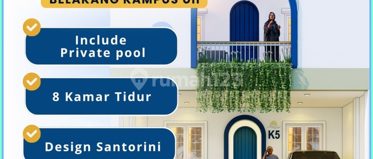 For Sale Boarding House Yogyakarta SHM Behind UII Campus Sleman 1