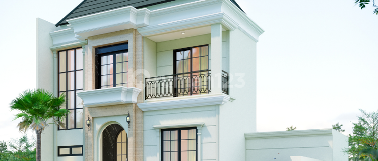 Jual Rumah Baru 2 Lantai Godean SHM dengan Private Pool 1