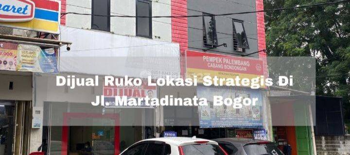 Dijual Ruko 3.5 Lantai Lokasi Strategis Di Tengah  Kota Bogor Dekat Pusat Kuliner 1