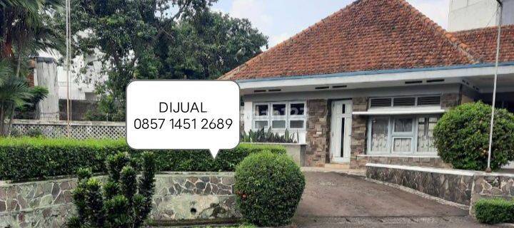 Dijual Rumah Heritage Model Kolonial Di Tengah Kota Dekat Istana Presiden 1