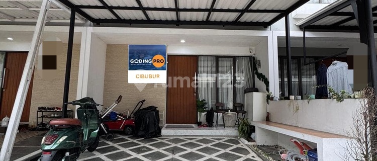 Neat 2-Storey Semi-Furnished House with Open Space Inside Premier Estate 3 Kranggan Cibubur 1