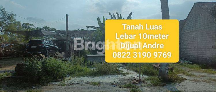 Tanah Tulungagung Murah 0 Aspal Second Road. Truck Bisa Lewat. Lebar Muka 10meter 1