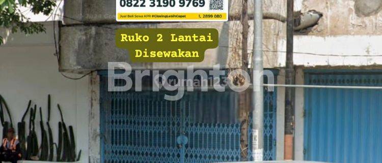 DISEWAKAN RUKO DUA LANTAI DI PUSAT KOTA MADIUN, LOKASI STRATEGIS DAN COCOK BUAT BISNIS. 1