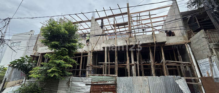 Rumah Brand New Dijual Siap Huni 3 Lantai Tomang - Luas 60M2 1