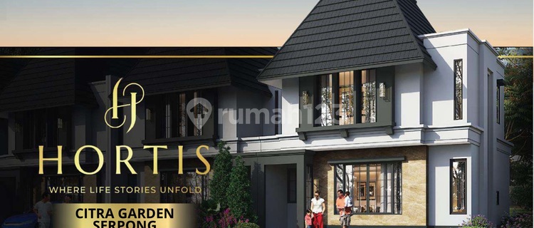 Rumah 2 Lantai Desain Prancis Di Citra Garden Serpong 1