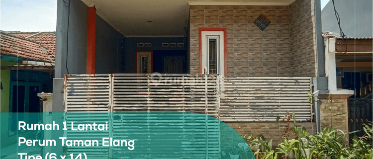 Dijual Rumah 1 Lantai Perum Taman Elang, Tipe 6x14 1